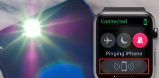 Activate LED Flash Light When iPhone is Pinged from Apple Watch activate led flash light when iphone is pinged from apple watch