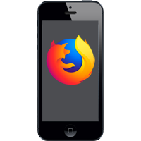 Firefox on Mobile Logo