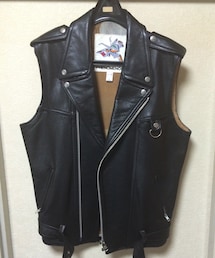 PHENOMENON | leather riders vest(ライダースジャケット)