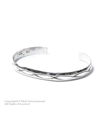 ファーストアメリカントレイダーズ/FIRST AMERICAN TRADERS アメリカ製 スターリングシルバー ナローバングル(NARROW-BANGLE-SB9)(バングル/リストバンド)