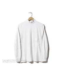 FilMelange | フィルメランジェ/FILMELANGE 日本製 ''ドゥオモ''オーガニックラフィー モックネックロンT カットソー(DUOMO)(Tシャツ/カットソー)