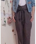 OLIVE des OLIVE(オリーブデオリーブ)の「オールインワン・サロペット(サロペット/オーバーオール)」