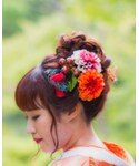 お母さんのおさがりの「ヘアアクセサリー(ヘアアクセサリー)」