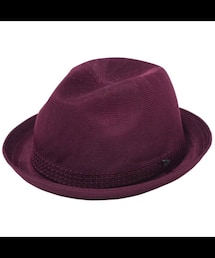 NEW ERA | New Era Hat The Fedora Knit Fedora Burgundy Silver Metal (ハット)