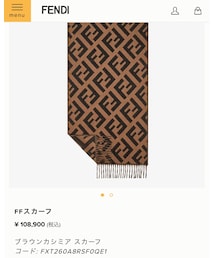 FENDI | マフラー
