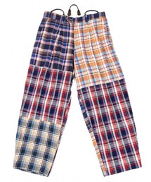 Y's | マドラスチェック切替シンチバックワイドパンツ¥20,790(パンツ)