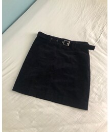 URBAN OUTFITTERS | corduroy skirt - 紺(スカート)