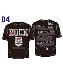 ROCK IN JAPAN | ROCK IN JAPAN FES.2014 フラワーTシャツ(Tシャツ/カットソー)