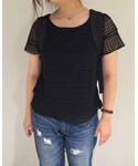 ems excite(エムズエキサイト)の「トップス(Tシャツ/カットソー)」