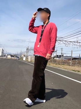 「NIKE(ナイキ)のアイテム(ネックレス)」を使った、KYO---TAさん(メンズ・176cm)の春コーディネート