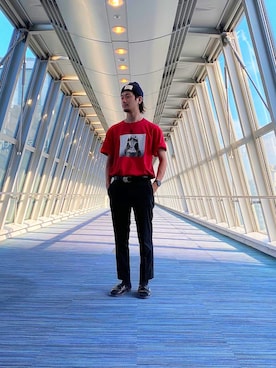 「BENNY(ベニー)のアイテム」を使った、Nakaharaさん(メンズ・176cm)の夏コーディネート