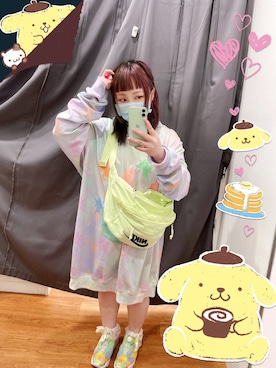 「NIKE(ナイキ)のアイテム(バッグ)」を使った、cindyさん(レディース・148cm)の冬コーディネート