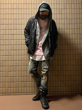 masashiさん(メンズ・176cm)の冬コーディネート