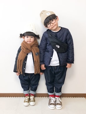 Raaatoさん(キッズ・110cm)の冬コーディネート