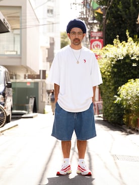 「NIKE(ナイキ)のアイテム(スニーカー)」を使った、Dジロさんさん(メンズ・175cm・40代)の秋コーディネート