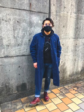 Takashi Shioyaさん(メンズ・168cm)の冬コーディネート