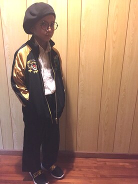 サム男とサム次さんのコーディネート