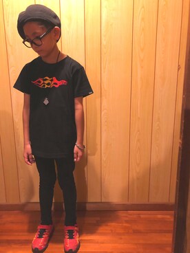 サム男とサム次さんのコーディネート