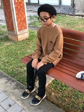 サム男とサム次さんのコーディネート
