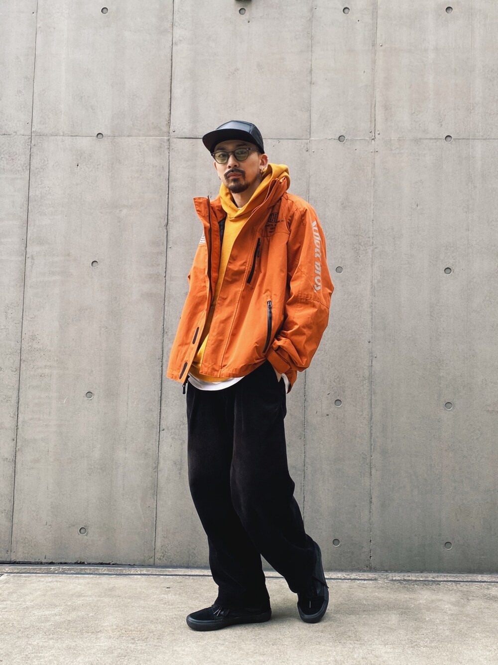 Tomoya  Miuraさんの「Schott/ショット/SYNTHETIC FIELD JACKET/シンセティック フィールド ジャケット（schott）」を使ったコーディネートの1枚目の写真