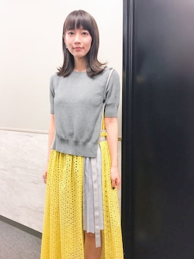 吉岡里帆さんのコーディネート