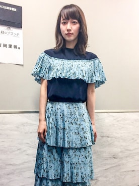 吉岡里帆さんのコーディネート