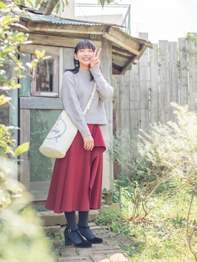 吉岡里帆さんのコーディネート