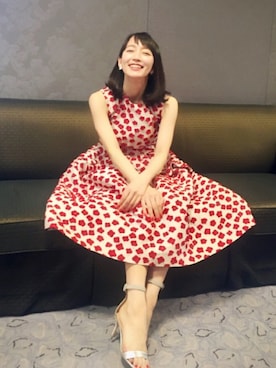 吉岡里帆さんのコーディネート