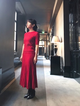 吉岡里帆さんのコーディネート