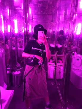 「NIKE(ナイキ)のアイテム(スカート)」を使った、wzshanさん(レディース・163cm)の夏コーディネート
