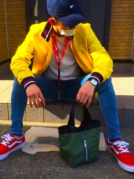 「NIKE(ナイキ)のアイテム(キーケース/キーアクセサリー)」を使った、shunさん(メンズ・168cm)の春コーディネート