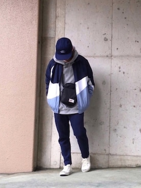 「NIKE(ナイキ)のアイテム(ショルダーバッグ)」を使った、Dai.Tさん(メンズ・160cm・30代)の春コーディネート