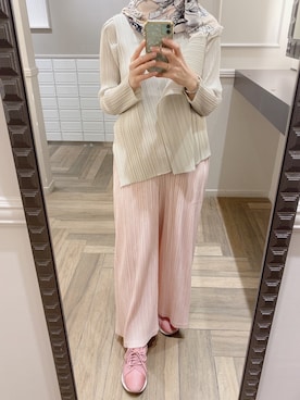 Fashion junky  さんの（PLEATS PLEASE | プリーツプリーズ）を使ったコーディネート