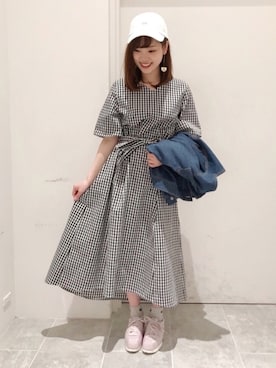 「NIKE(ナイキ)のアイテム(ソックス/靴下)」を使った、su8zu1koさん(レディース・150cm)の冬コーディネート