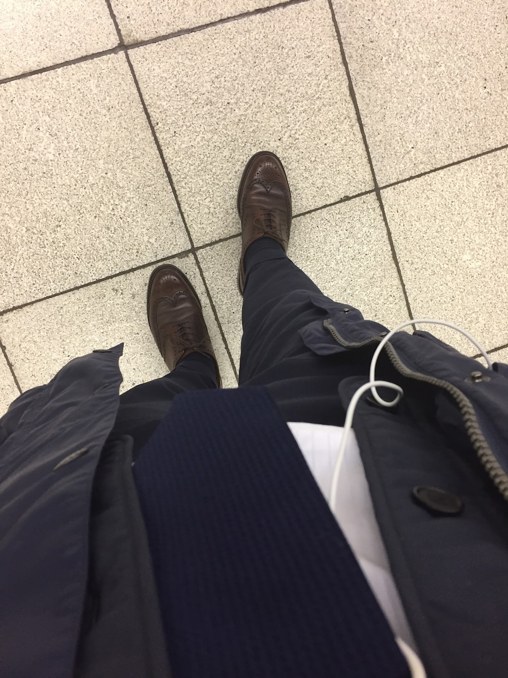 mtさんの（CROCKETT&JONES）を使ったコーディネートの1枚目の写真