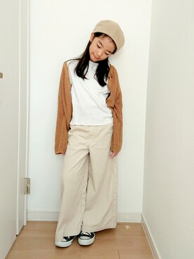 erimomoさん(キッズ・129cm)の秋コーディネート