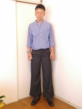 「NIKE(ナイキ)のアイテム(アナログ腕時計)」を使った、nunuhomme【アラフィフ】さん(メンズ・166cm)の秋コーディネート