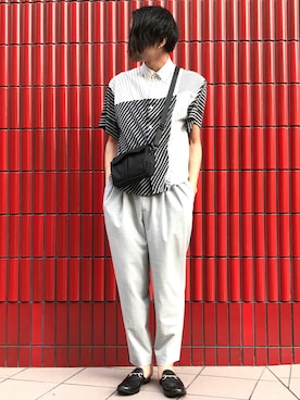 TOMOYOSEさん(メンズ・176cm)の夏コーディネート