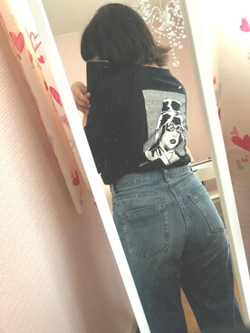 「NIKE(ナイキ)のアイテム(Tシャツ/カットソー)」を使った、りーさん(レディース・147cm)の夏コーディネート