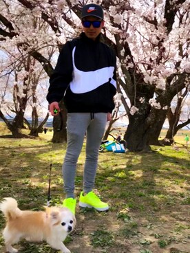 「NIKE(ナイキ)のアイテム(キャップ)」を使った、SophianSさん(メンズ・168cm・30代)の春コーディネート
