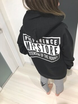 「NIKE(ナイキ)のアイテム(レギンス/スパッツ)」を使った、yuichimさん(レディース・145cm・20代)の冬コーディネート