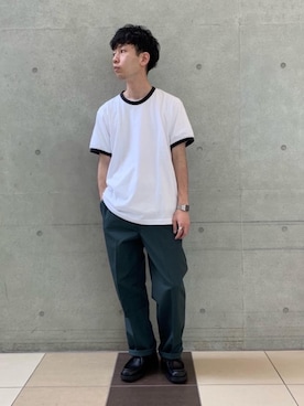 岸上拓矢さん(メンズ・170cm)の春コーディネート