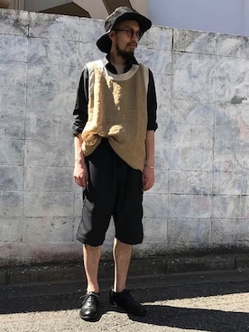 河内 啓幸 さんの（SUNSEA | サンシー）を使ったコーディネート