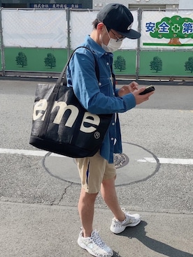 「NIKE(ナイキ)のアイテム(キャップ)」を使った、Oshuuuuuさん(メンズ・166cm・40代)の秋コーディネート