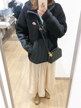 「NIKE(ナイキ)のアイテム(その他アウター)」を使った、yuyuさん(レディース・159cm)の秋コーディネート