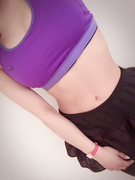 「NIKE(ナイキ)のアイテム(ブラジャー)」を使った、Ayaka Onishiさん(レディース・155cm)の春コーディネート