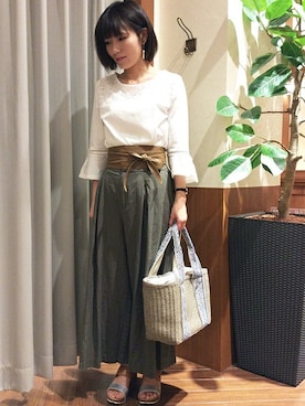 ikka STORE Women's STAFFさんの（ikka | イッカ）を使ったコーディネート