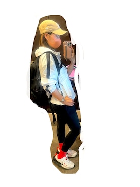 「NIKE(ナイキ)のアイテム(その他アウター)」を使った、can5さん(レディース・157cm)の夏コーディネート