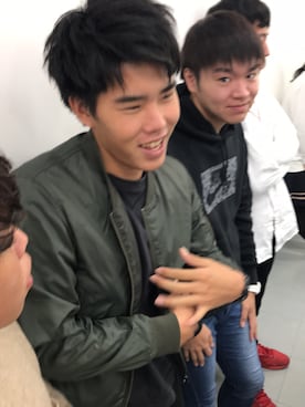 「NIKE(ナイキ)のアイテム(パーカー)」を使った、オフさん(メンズ・186cm)の秋コーディネート