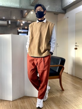 チョキさんさん(メンズ・170cm)の秋コーディネート